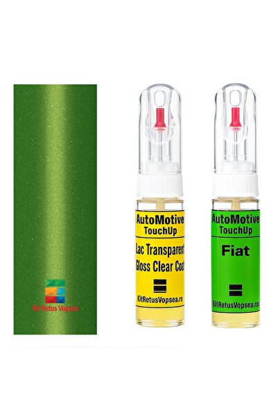 YLKRS AUTOMOTIVE Kit retus vopsea touch-up Fiat Palio FI91017 (Verde Twist), ...