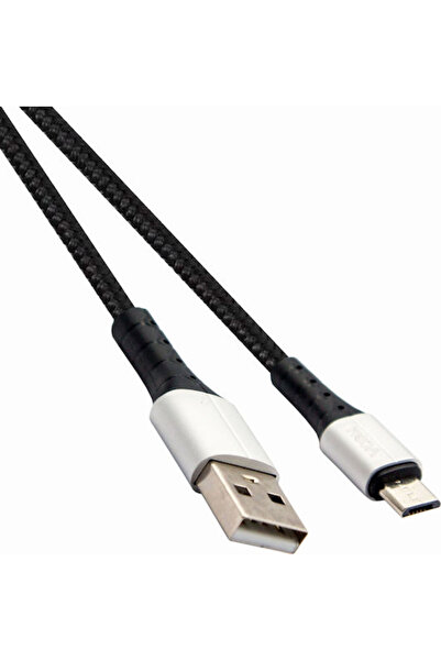 VCOM Καλώδιο Cu287m USB A αρσενικό σε USB Micro B αρσενικό 1μ Μαύρο