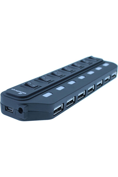 MediaRange Διανομέας USB 2.0 7 θυρών με σύνδεση USB-A Κωδικός: MRCS504