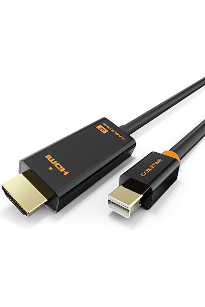 Cabletime Καλώδιο mini DisplayPort αρσενικό - HDMI αρσενικό 1.8μ Μαύρο (CT-AV...