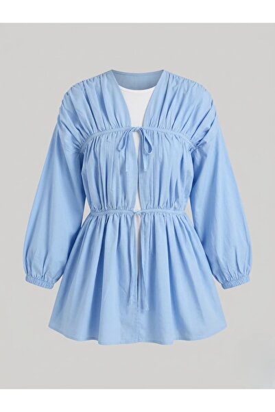 AMOURA GİYİM Breeze Büzgülü Tunik