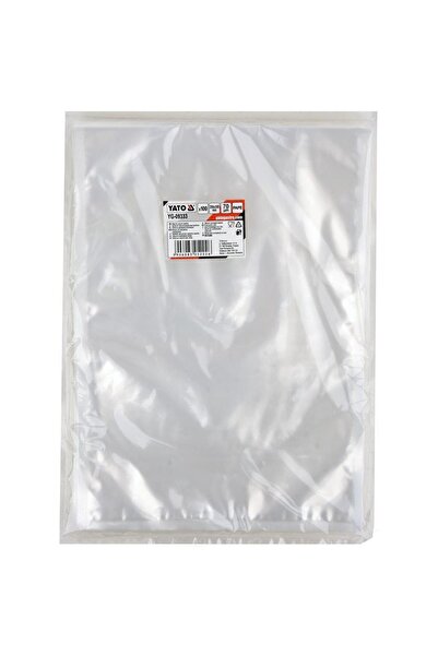 yato Set of 100 Vacuum Sealer Bags Polyamide/Polyethylene 250x350 mm Transparent