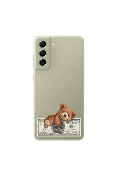 Other Samsung S21 FE Money Style Transparent Silicone TPU Θήκη