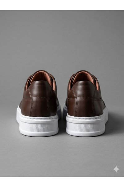 PLATTO MODA Genuine Leather Men's Shoes – Full Leather Inside and Out, Comfortable and Stylish Design