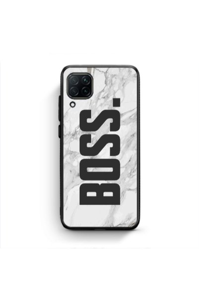 Other Huawei P40 Lite Marble Boss Black Glossy Θήκη