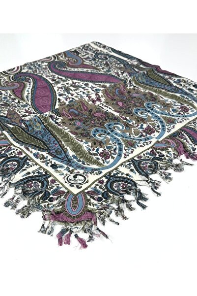Huzurlu İpek Sökme Beaded Cotton Writing - 06567-18