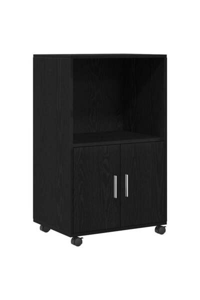 vidaxl Black Oak Cabinet 55 x 40 x 82 cm