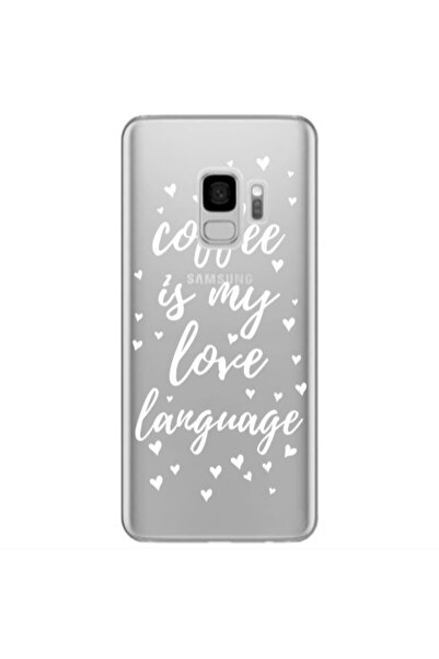 Other Samsung S9 Plus Coffe is my love language Transparent Silicone TPU Θήκη