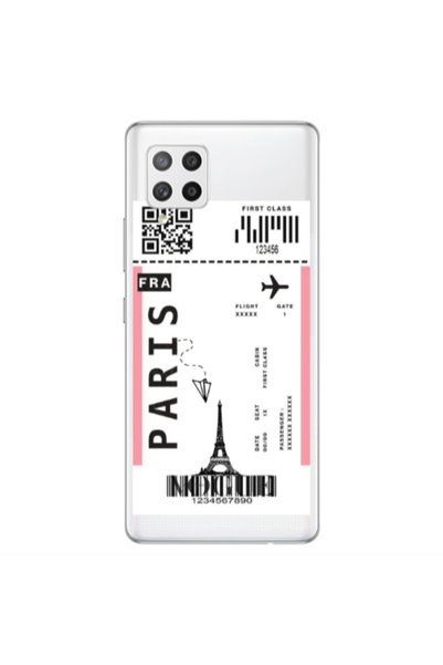 Other Samsung A42 5G Paris FRA Transparent Silicone TPU Θήκη