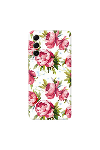 Other Samsung S22 Plus Pink Roses Transparent Silicone TPU Θήκη