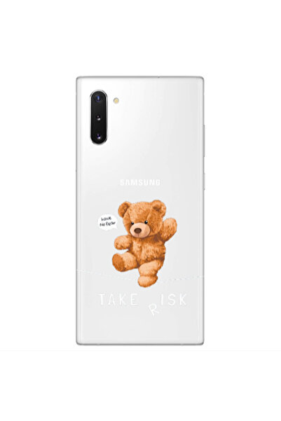 Other Samsung Note 10 Plus Take risk Transparent Silicone TPU Θήκη