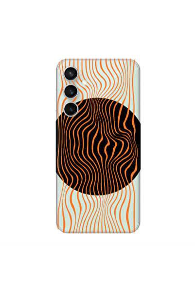 Other Samsung S24 Plus Trapezoidal lines Transparent Silicone TPU Θήκη