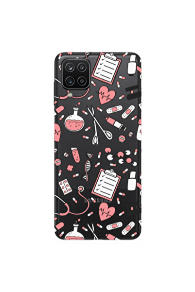 Other Samsung A12 Laboratory Transparent Silicone TPU Θήκη