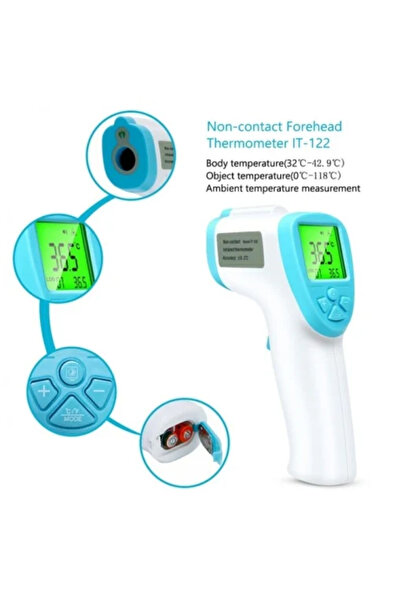 Perfect Medical Termometru cu infraroșu Perfect Medical ®   Precizie înaltă f...