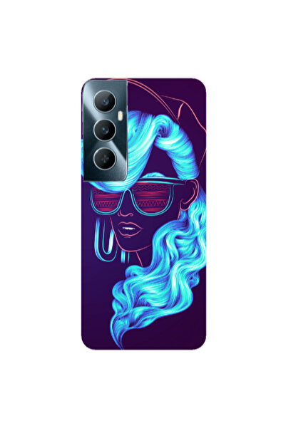 Other Realme C65 Hatted style Transparent Silicone TPU Θήκη