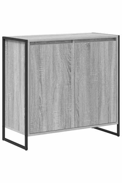 vidaxl Dulap lateral Gri Sonoma 79 x 36 x 75 cm Lemn compozit