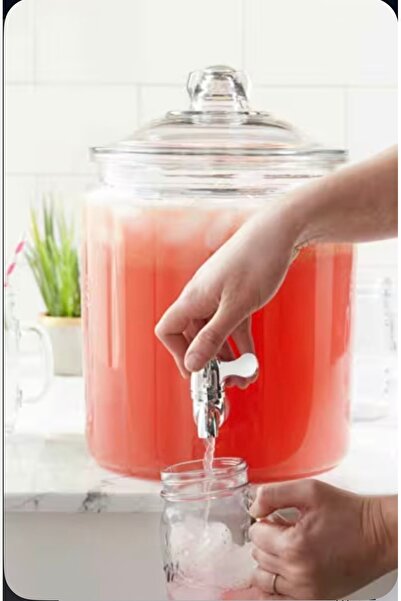 Generic Drink Dispenser with Clear Spigot 2 Gallon