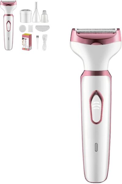Generic 4-in-1 Electric Hair Removal Set, Rechargeable Body Hair Trimmer, Nos...
