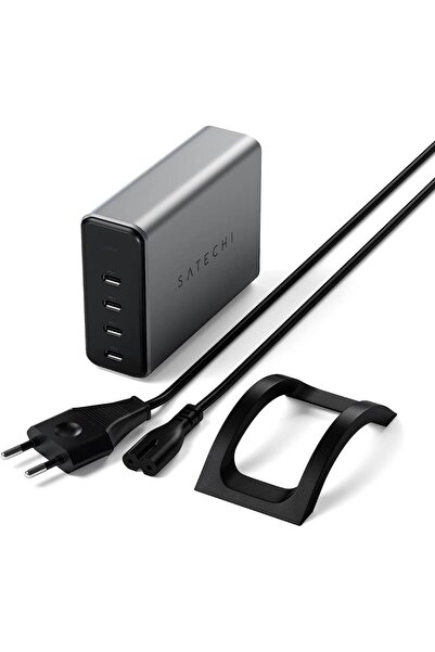 Satechi Επιτραπέζιος Φορτιστής 165W 4 Θυρών USB-C PD GaN Συμπαγής Επιτραπέζιο...