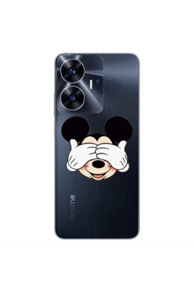 Other Realme Note 50 Mickeyy Transparent Silicone TPU Θήκη