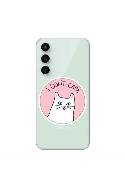 Other Samsung S24 Plus I dont Care Transparent Silicone TPU Θήκη