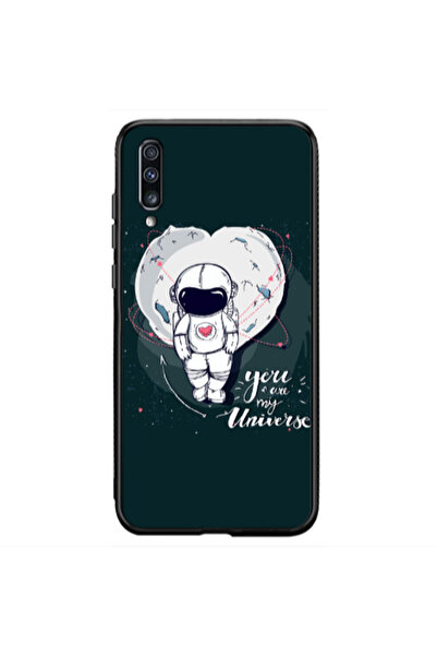 Other Samsung A70 You are my universe Black Glossy Θήκη
