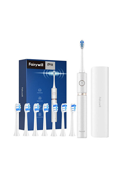 Fairywill FW-P11 Sonic Toothbrush, 62,000 Movements/Min, 3 Cleaning Modes, Sm...