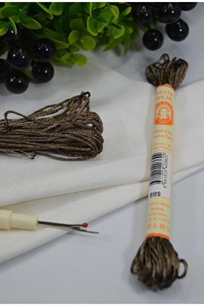 Enstitü İplik Hand Embroidery Silk, Laundry Silk, Rayon, Shiny Silk Texture, ...