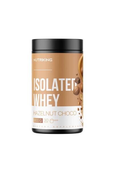 Nutriking Whey Isolate Protein 900 gr 30 Servis Çikolata Fındık
