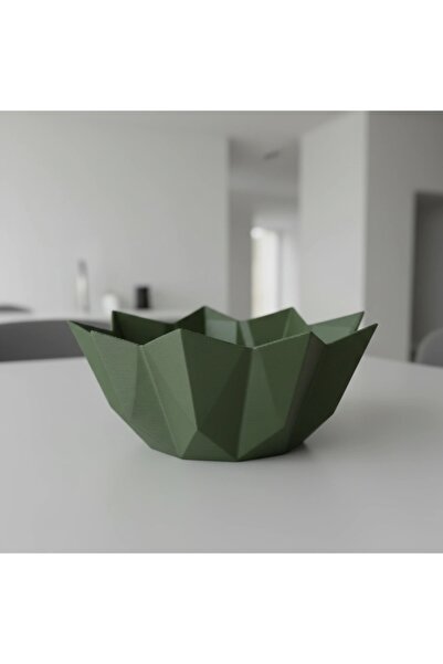 OEM Obiect Decorativ Imprimat 3D, Design Geometric Inspirat de Origami