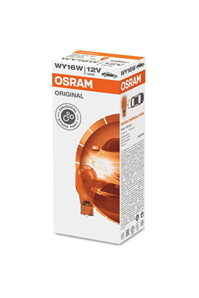 Osram Bec W16W 12V 16 W, bec fara soclu, alb