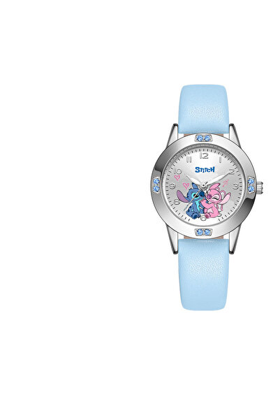 Choice blue Disney Stitch Girl's Watches Diamond Quartz Watch for Women Stich...