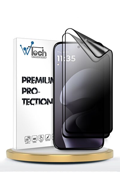 Wtech واقي شاشة نانو سيراميك فاخر لموتورولا موتو G67 5G / موتو G87 5G 2026، غ...