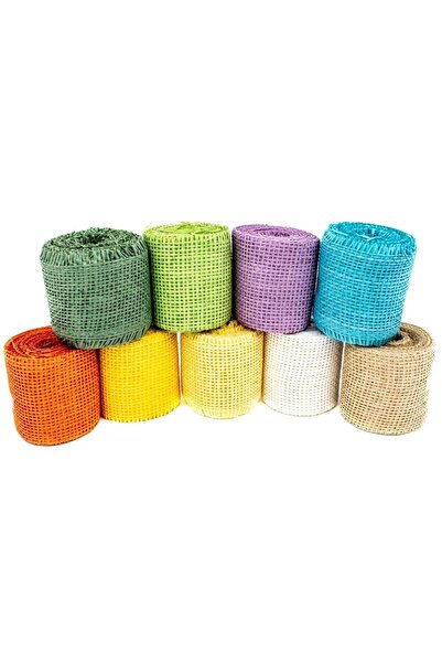 OEM Lilac Raffia Mesh Ribbon
