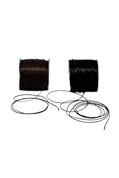 OEM Snur Textil Lacuit Negru