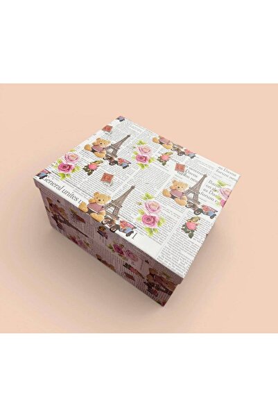 OEM Cutie Cadou Carton 10/set Decoarta cu Turnul Eiffel