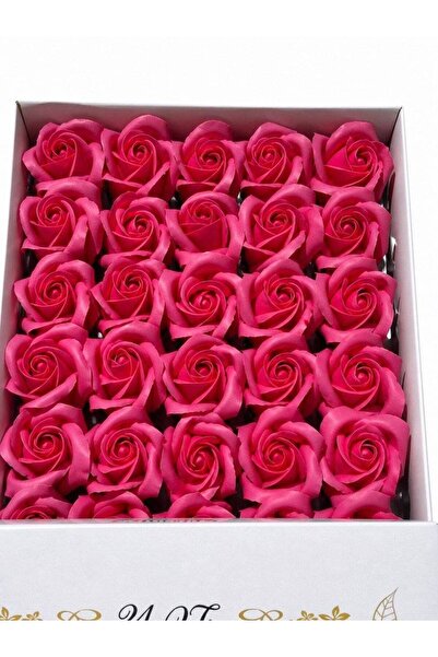 OEM Trandafiri De Sapun Premium Parfumati 5cm 50cap Deep PInk