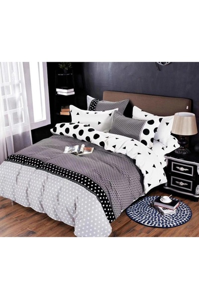 Lenjeria Pufoasa Bubmac Finet Bedding, Double Bed, 2 Persons, 6 Pieces, 245x2...