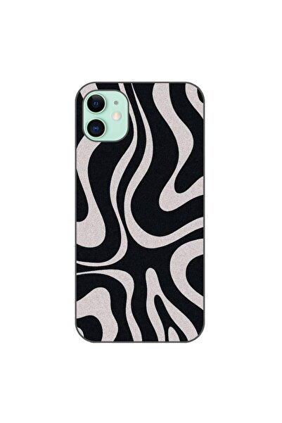 OEM Husa compatibila cu Apple iPhone 11 Silicon Gel Tpu Model Monochrome Hypn...