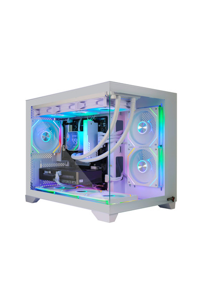 SPEARPC جهاز ألعاب - معالج AMD Ryzen 5 9600X، بطاقة رسومات RTX 5050، ذاكرة DD...