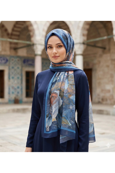 REMOMODA Chiffon Shawl High Quality Fine Textured Soft Chiffon