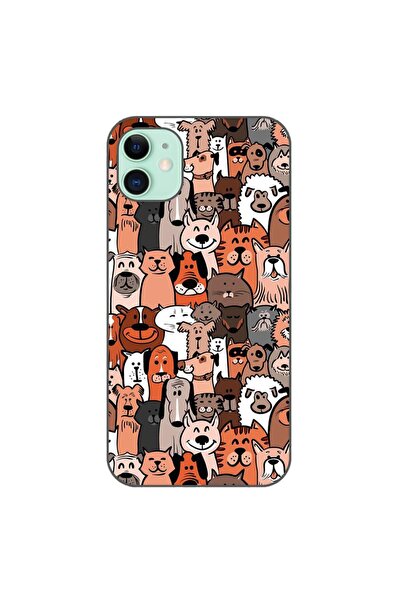 OEM Husa compatibila cu Apple iPhone 11 Silicon Gel Tpu Model Caini si Pisici...