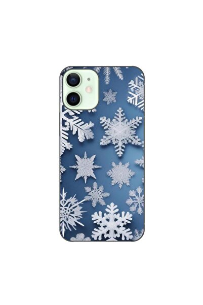 OEM Husa compatibila cu Apple iPhone 12 Mini Silicon Gel Tpu Model Fulgi de Z...
