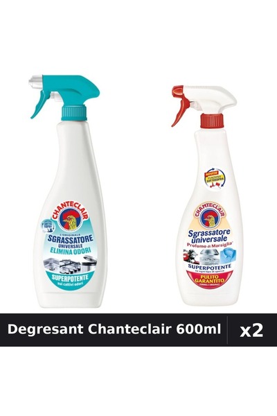 Chanteclair Set 2 Degresant Universal 600ml - Anti-Miros, Marsilia - Curățenie