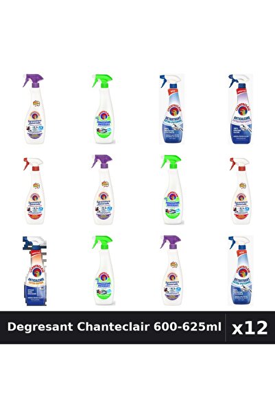 Chanteclair Set 12 Degresant Universal 600-625ml - Lavanda, Lămâie, Marsilia,...