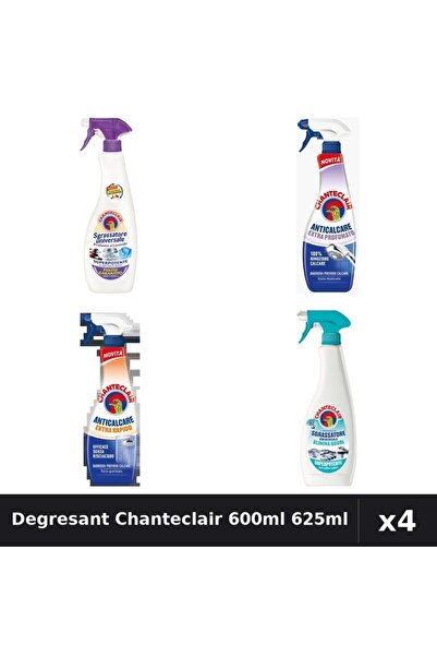 Chanteclair Set 4 Degresant Universal 600ml 625ml - Lavanda, Anti-Miros, Anti...