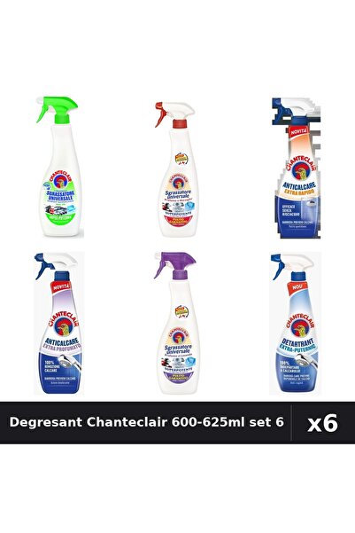 Chanteclair Set 6 Degresant Universal 600-625ml - Lămâie, Lavandă, Marsilia, ...