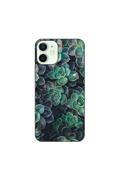 OEM Husa compatibila cu Apple iPhone 12 Mini Silicon Gel Tpu Model Flori de S...