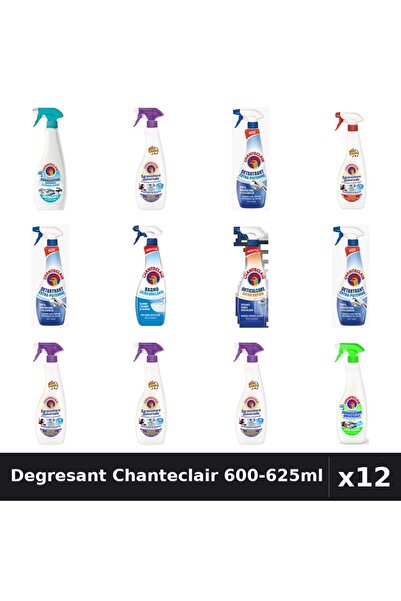 Chanteclair Set 12 Degresant Universal 600-625ml - Mosc, Lamaie, Marsilia - C...