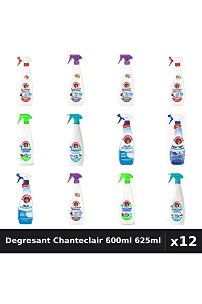 Chanteclair Set 12 Degresant Universal 600ml-625ml - Marsilia, Lavanda, Lamai...